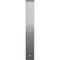 Ekena Millwork Hamilton Steel Bracket, Stainless Steel 2"W x 14"D x 14"H BKTM02X14X14HASS - alternate 6